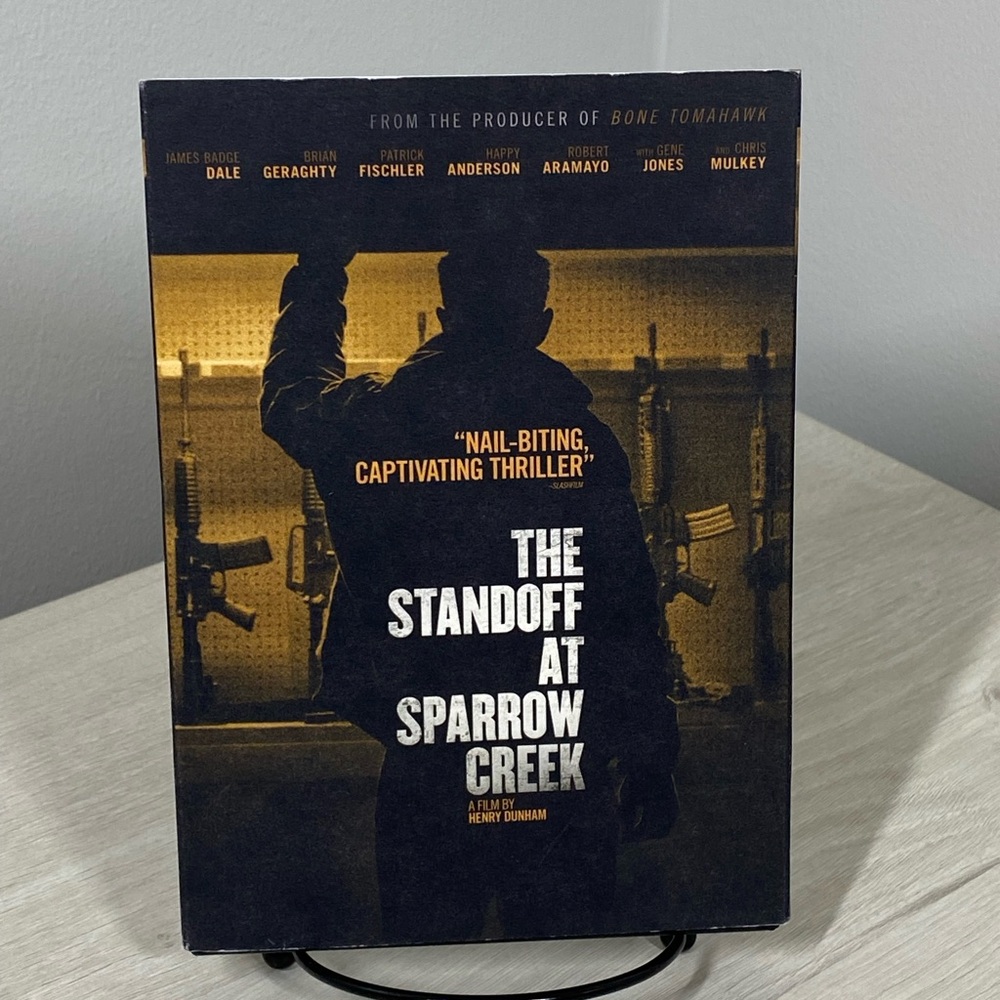 The Standoff at Sparrow Creek (2019, DVD) w Slipcase Henry Dunham Thriller Crime